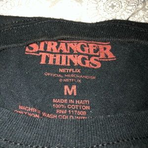 Stranger things shirt size medium
